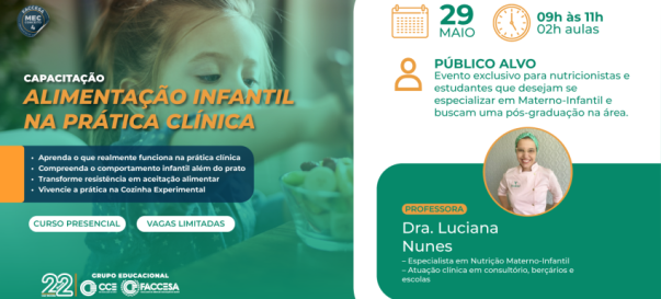 Capacitação: Alimentação Infantil na Prática Clínica